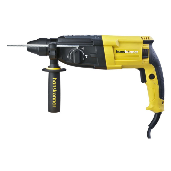 Картинка Перфоратор 950Вт 28 мм 3,2Дж 0-1100об/мин Hanskonner PLATINUM