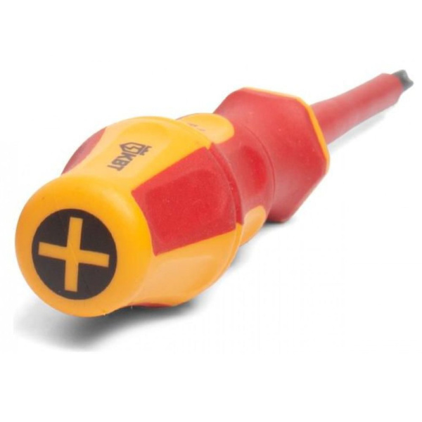 Изображение Отвертка диэлектрическая Профи 3.0х100 78608 КВТ Картинка Отвертка диэлектрическая Профи 3.0х100 78608 КВТ