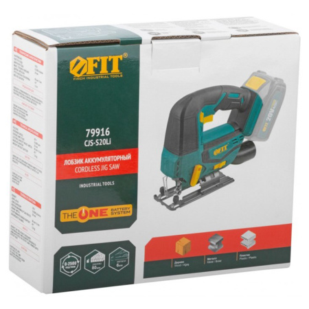 Картинка Электролобзик аккумуляторный 20В 0-2500 об/мин FIT