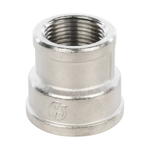 Картинка Муфта переходная ВВ 1"х3/4" никелированный STOUT