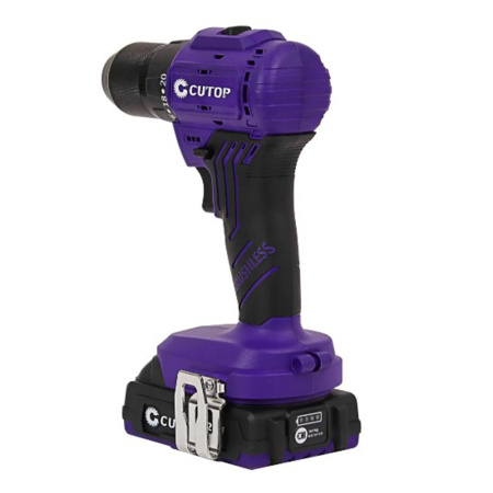 Картинка Шуруповерт 20В 2 батареи 2 Ач Cutop Профи