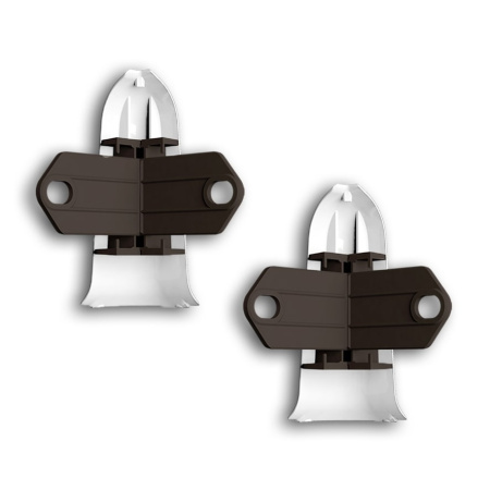 Картинка Угол наружный с крепежом для плинтуса Идеал Классик К-П70 Клен Белый 267