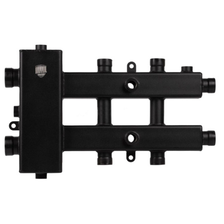 Картинка Блок коллекторный на 2-3 выхода стрелка 60 кВт с кронштейнами гидрострелка RTES 54.224 Royal Thermo