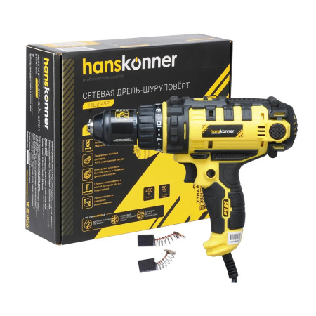Картинка Дрель шуруповерт Hanskonner HID2145Р
