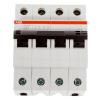 Картинка Автоматический выключатель 4п SH204 С 63А 4,5кА ABB