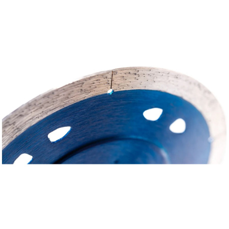 Картинка Круг алмазный сплошной Синий 115х22,23х1,1 мм НМ410 Hilberg
