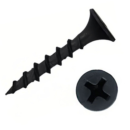 Картинка Саморез 3.5х25 мм Крупный шаг оксид