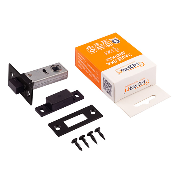 Картинка Нора-М Защелка дверная магнитная С-50 М Черный