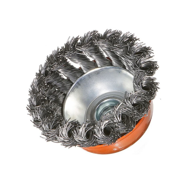 Картинка Щетка чашка для УШМ 75 мм Витая Sturm