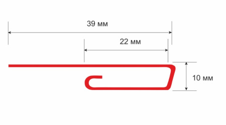 Картинка Профиль финишный ТЕХНОНИКОЛЬ Оптима Бруния 3 м