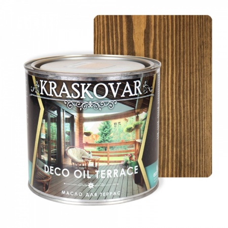 Масло для террас Kraskovar Deco Oil Terrace 2,2 л Палисандр