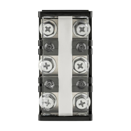 Картинка Блок зажимов БЗН ТС-604 16 мм² 60A 3 пары REXANT