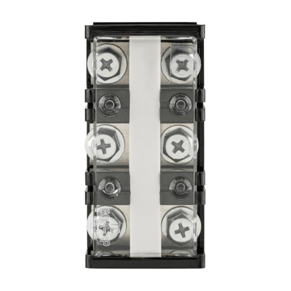 Картинка Блок зажимов БЗН ТС-604 16 мм² 60A 3 пары REXANT