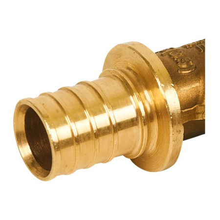 Картинка Уголок ВР 25x1' Латунь переходной аксиальный SFA-0006-002510 STOUT