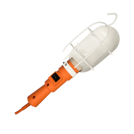 Картинка Светильник 60 Вт 20 м переносной с выключателем с решеткой ЛСУ-1 Переноска