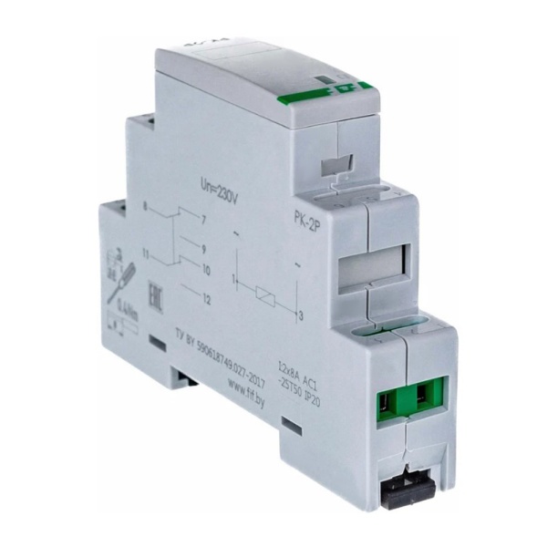 Картинка Реле электромагнитное PK-2P 220 EA06.001.009 Евроавтоматика F&F