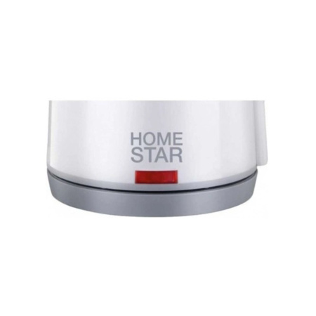 Картинка Чайник HS-1036 на 1.8 л двойной корпус Белый HomeStar