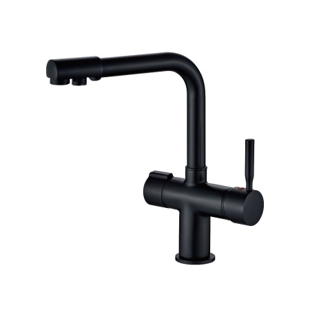 Смеситель для кухни с подключением фильтра латунь VALFEX Boreas Black-2 VF.70088-7