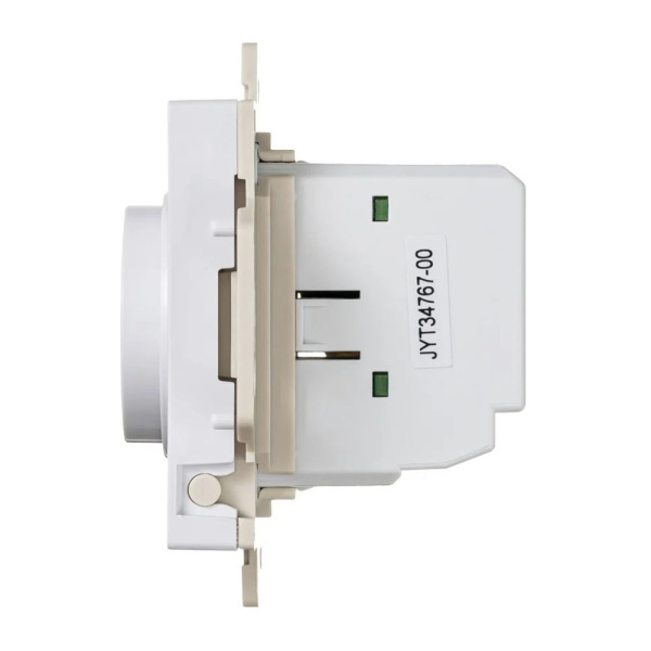 Картинка Термостат электронный теплого пола с датчиком 10A Белый Systeme Electric ATLASDESIGN