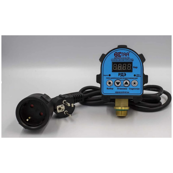 Картинка Реле давления воды электронное для насоса РДЭ-10-2.2 РДЭ-10-2,2 Акваконтроль