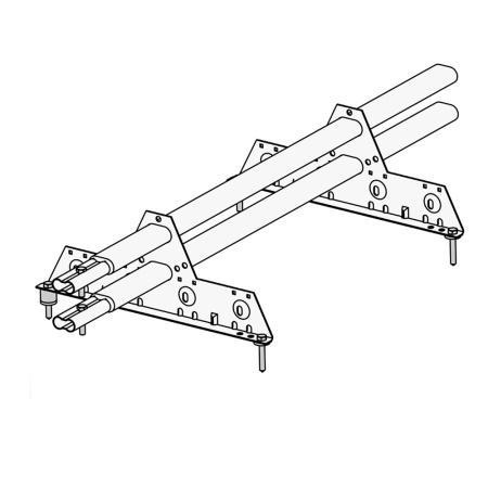 Изображение Снегозадержатель Prestige ZN Next 45х25 мм овальный 3 м Коричневый шоколад 8017 Картинка Снегозадержатель Prestige ZN Next 45х25 мм овальный 3 м Коричневый шоколад 8017
