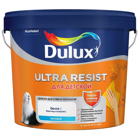 Краска для детской 5 л Dulux Ultra Resist