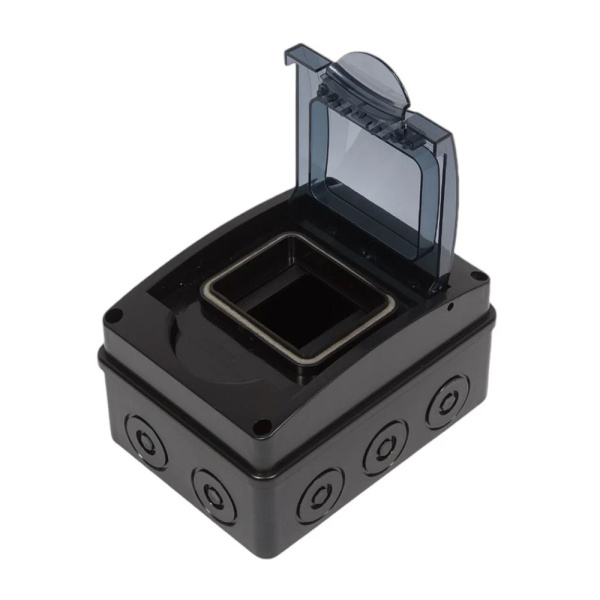 Картинка Щит ЩРн-П-3 IP66 Черный навесной пластиковый 69003Ч RUVinil