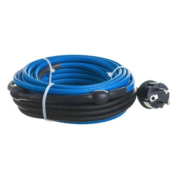 Картинка Кабель греющий саморегулирующийся SRL 15MSR-PB на трубу 10м/150Вт REXANT