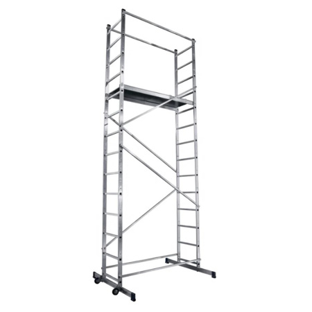 Картинка Вышка-тура Алюмет Техно 5 алюминиевая высота 2770 мм