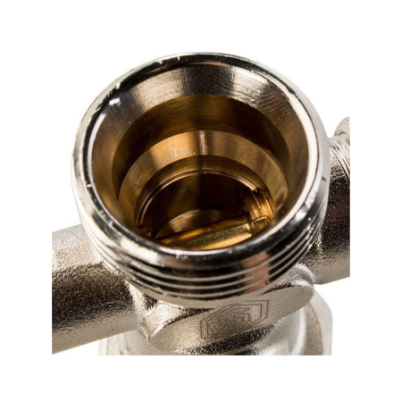 Картинка Узел нижнего подключения радиатора Прямой для однотрубной системы 3/4 STOUT