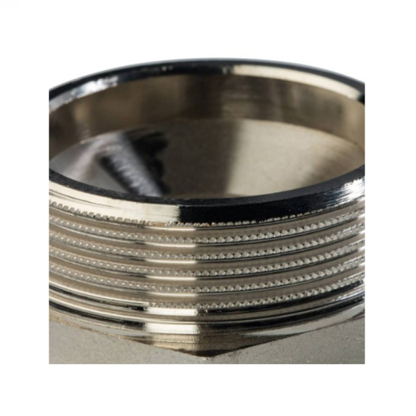 Картинка Футорка НВ 1"1/4х1/2" никелированная STOUT