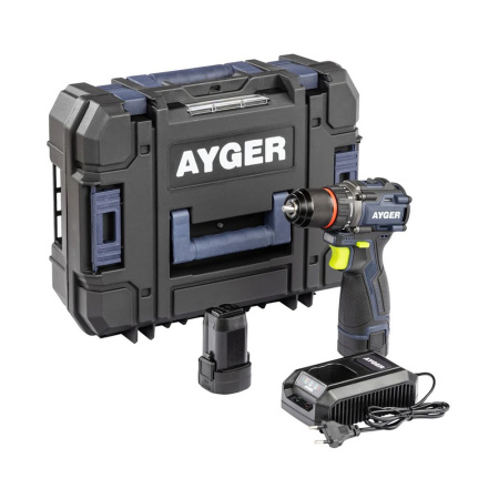 Картинка Аккумуляторная дрель-шуруповерт AP16BL2 AYGER