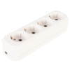 Колодка удлинителя 4 местная с заземлением АБС-пластик UNIVersal E304