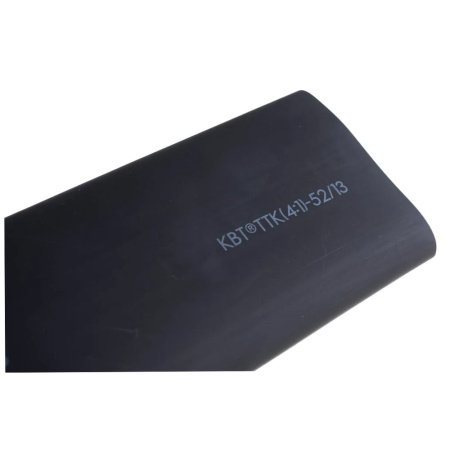 Картинка Трубка термоусадочная клеевая ТТК 4:1 52/13 Черная КВТ