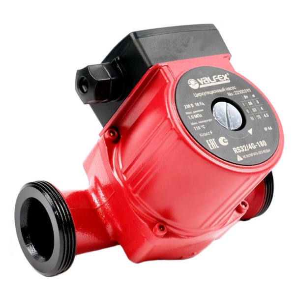 Картинка Циркуляционный насос VCP 32-40G 180 мм с гайками VALFEX RS32/4G-180