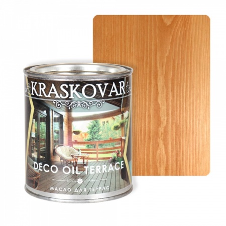 Масло для террас Kraskovar Deco Oil Terrace 0,75 л Бук
