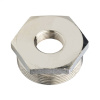 Картинка Футорка НВ 1 1/2"х3/4" никелированная STOUT