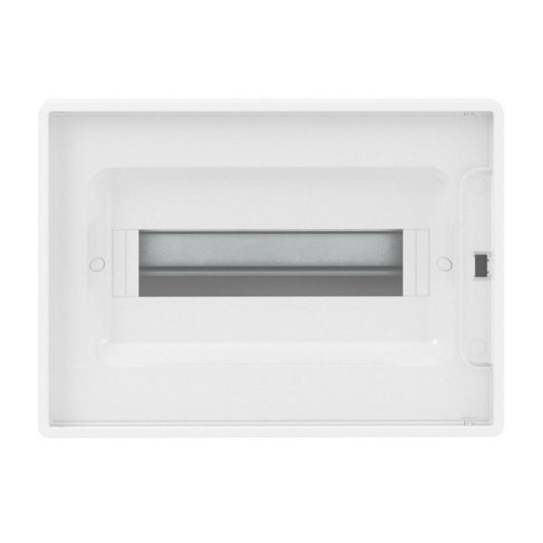 Картинка Корпус пластиковый встраиваемый FRAME ЩРВ-П-12 IP41 прозрачная дверь F12B1WT DKC