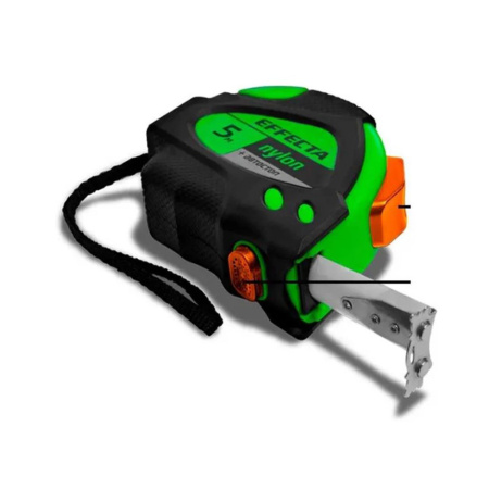 Картинка Рулетка 5 м 19 мм с магнитом EFFECTA Nylon