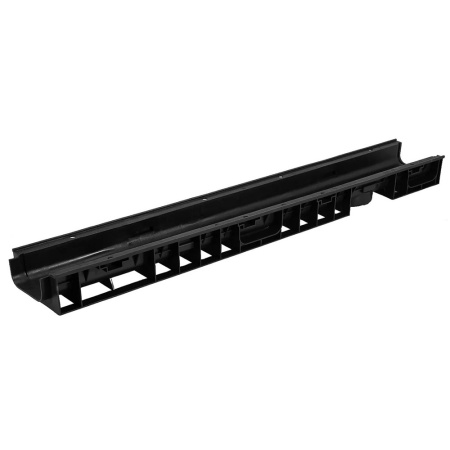 Лоток водоотводный 1000x148x70 мм Пластик без решетки AQUASTOK NORMA DN100 H70