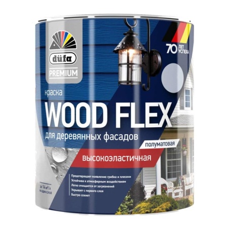 Краска DUFA Premium Wood Flex база BW Белый 2,5 л