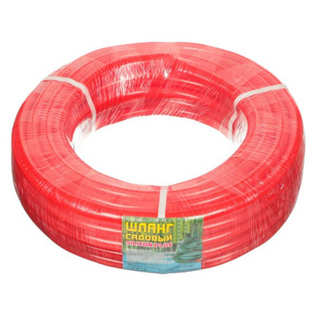 Шланг поливочный 1/2" 20 м Красный SILICON PLUS