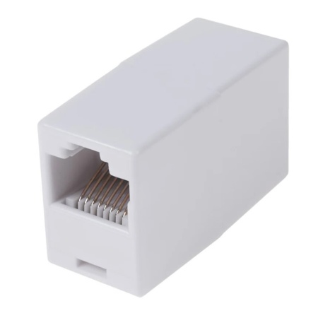 Проходник компьютерный RJ-45 8P-8C cat5e гнездо-гнездо бочка PROconnect