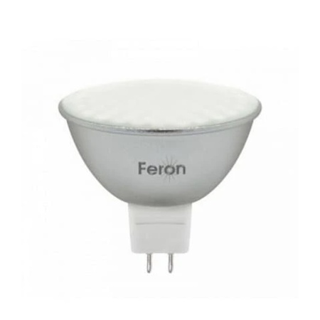 Лампа светодиодная Feron LED MR16 GU5,3 7вт 230в тёплая