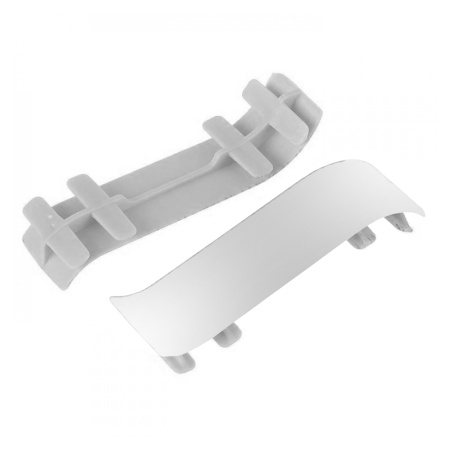 Соединитель для плинтуса К55 Комфорт Металлик