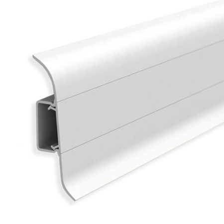 Плинтус К55 Комфорт 2,5 м Белый