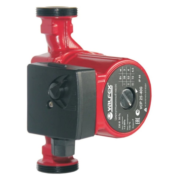 Картинка Циркуляционный насос VCP 25-40G 130 мм с гайками VALFEX RS25/4G-130