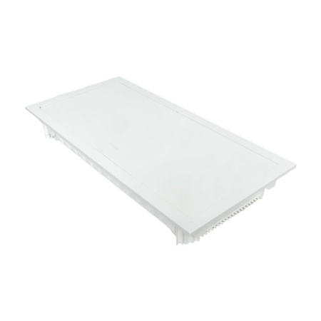 Картинка Щит слаботочный встраиваемый Nova 4 габарит пластиковая дверь IP41 мультимедийный EKF