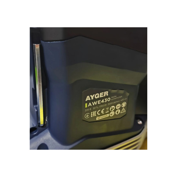 Картинка Аллигатор пила электрическая по блоку AWE430 AYGER