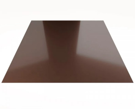 Картинка Лист гладкий Коричневый 2000х1250 мм